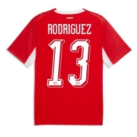 Camiseta Suiza Ricardo Rodriguez #13 Primera Equipación Replica Mundial 2026 mangas cortas